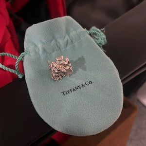 Tiffany & Co. Silver Leaf Ring